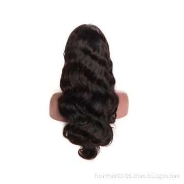 Body Wave Full Lace Wig Human Hair 150% Density Real Mink Brazilian Hair 100% Unprocessed Virgin Human Hair Swiss Lace 8''-24'